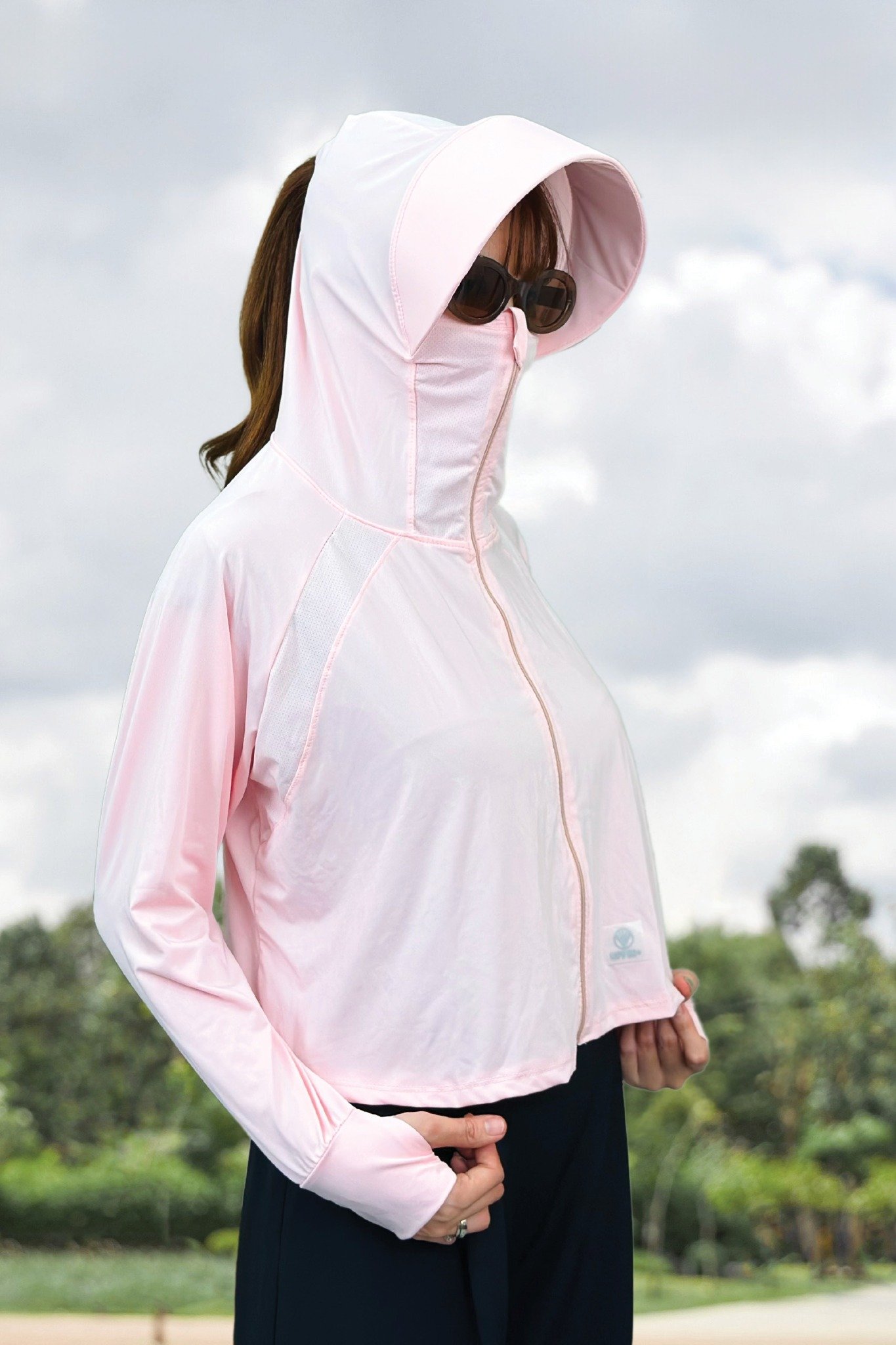 Áo khoác chống nắng thun lạnh cánh dơi tay dài