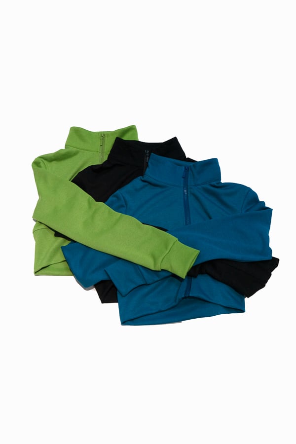 Áo khoác croptop ôm thun tay dài