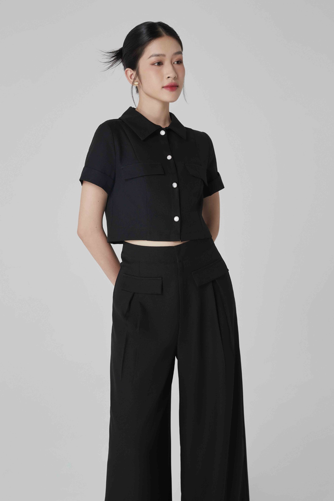 Quần dài ống suông bố thái