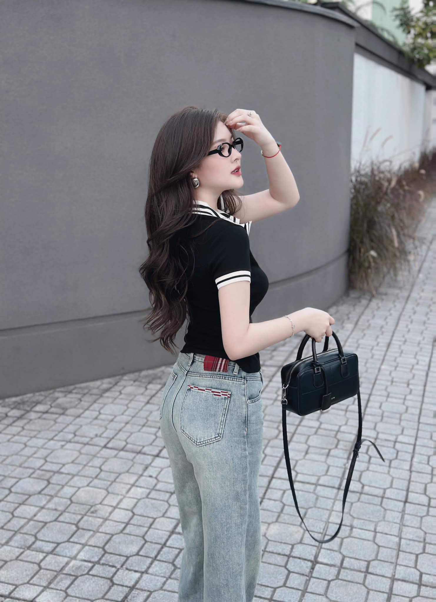 Áo thun polo ôm tay ngắn