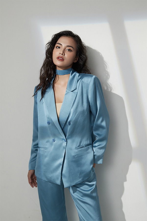 Áo blazer form rộng