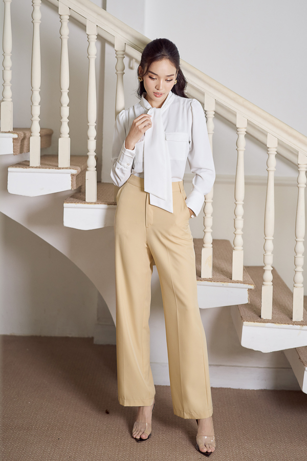 Quần dài ống đứng cotton lạnh