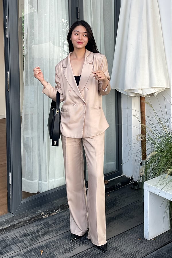 Áo blazer form rộng