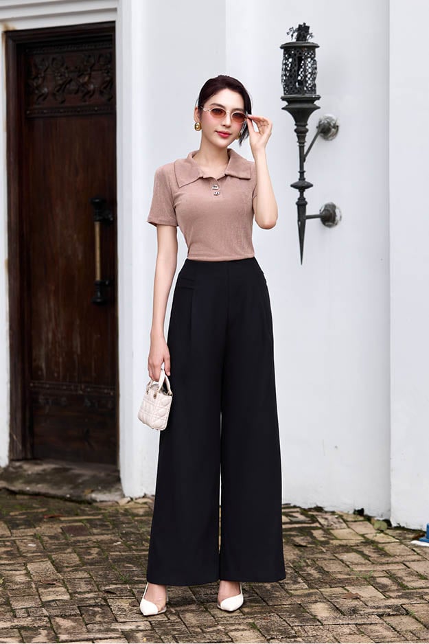 Áo polo ôm thun ướt