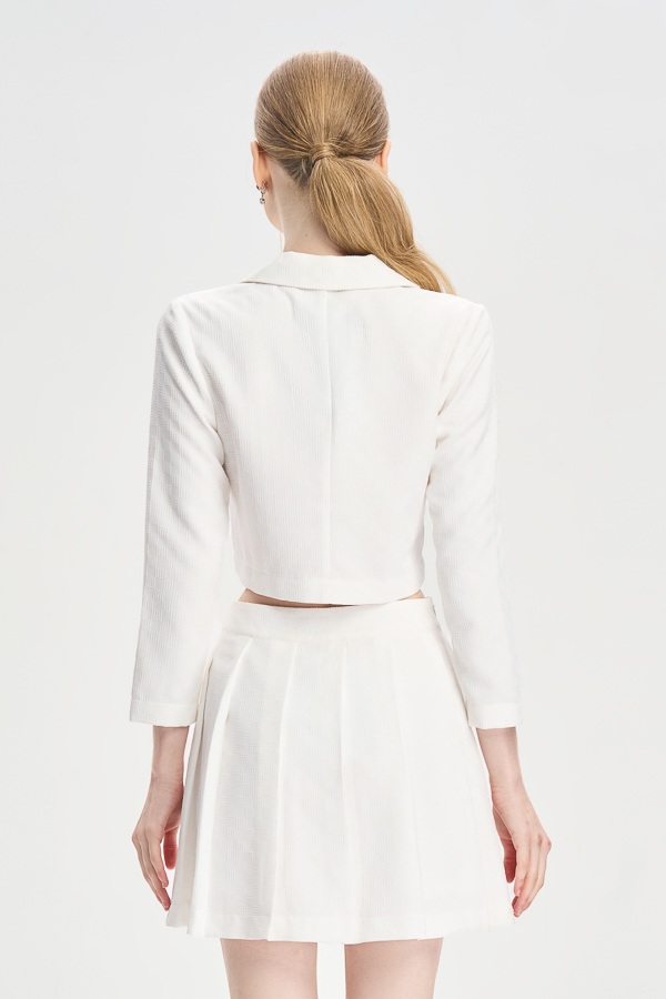 Chân váy xếp ly xòe xốp thái